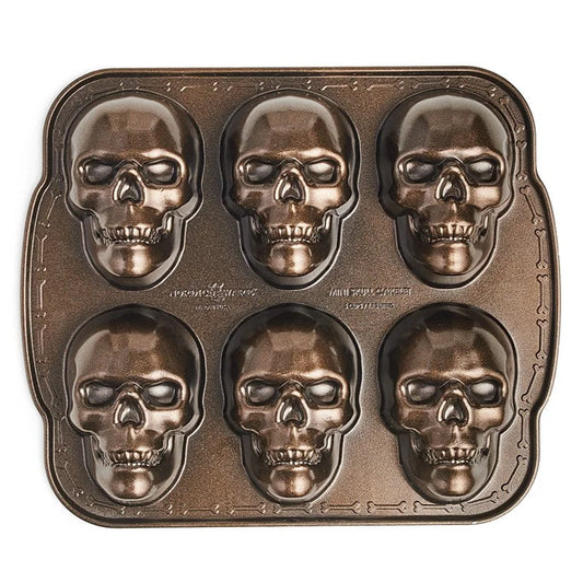 Haunted Skull Cakelette Pan