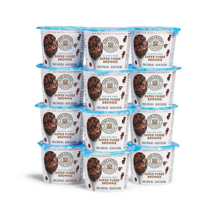 Gluten-Free Single Serve Super Fudge Brownie Mix - 12-Pack
