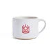 Handmade Stoneware Crown Mug