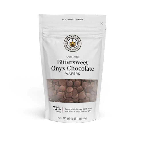 Guittard Bittersweet Onyx Chocolate Wafers