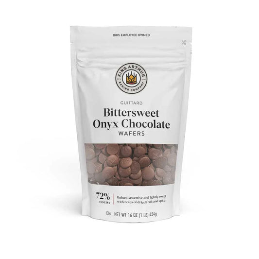 Guittard Bittersweet Onyx Chocolate Wafers