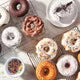 Doughnut Mix Variety Pack and Doughnut Pan Set