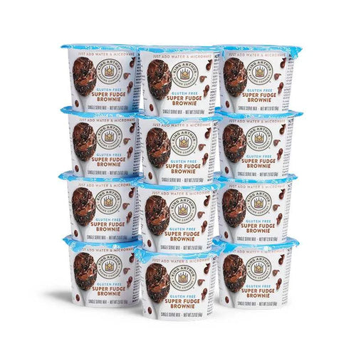 Gluten-Free Single Serve Super Fudge Brownie Mix - 12-Pack